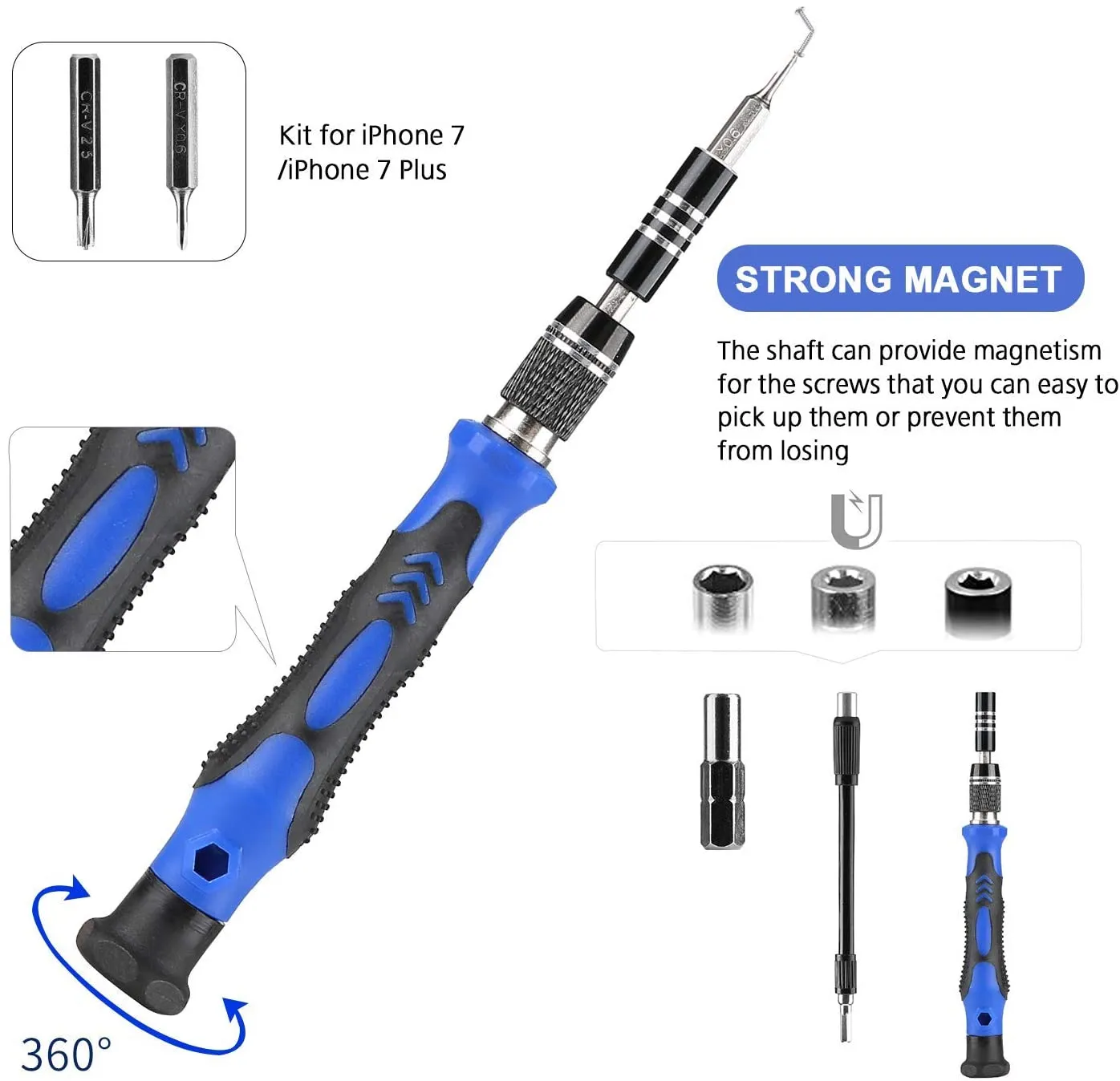 115 in 1 Multi Screwdriver Set Precision Hand Tool For Computer PC Mobile Phone Repair