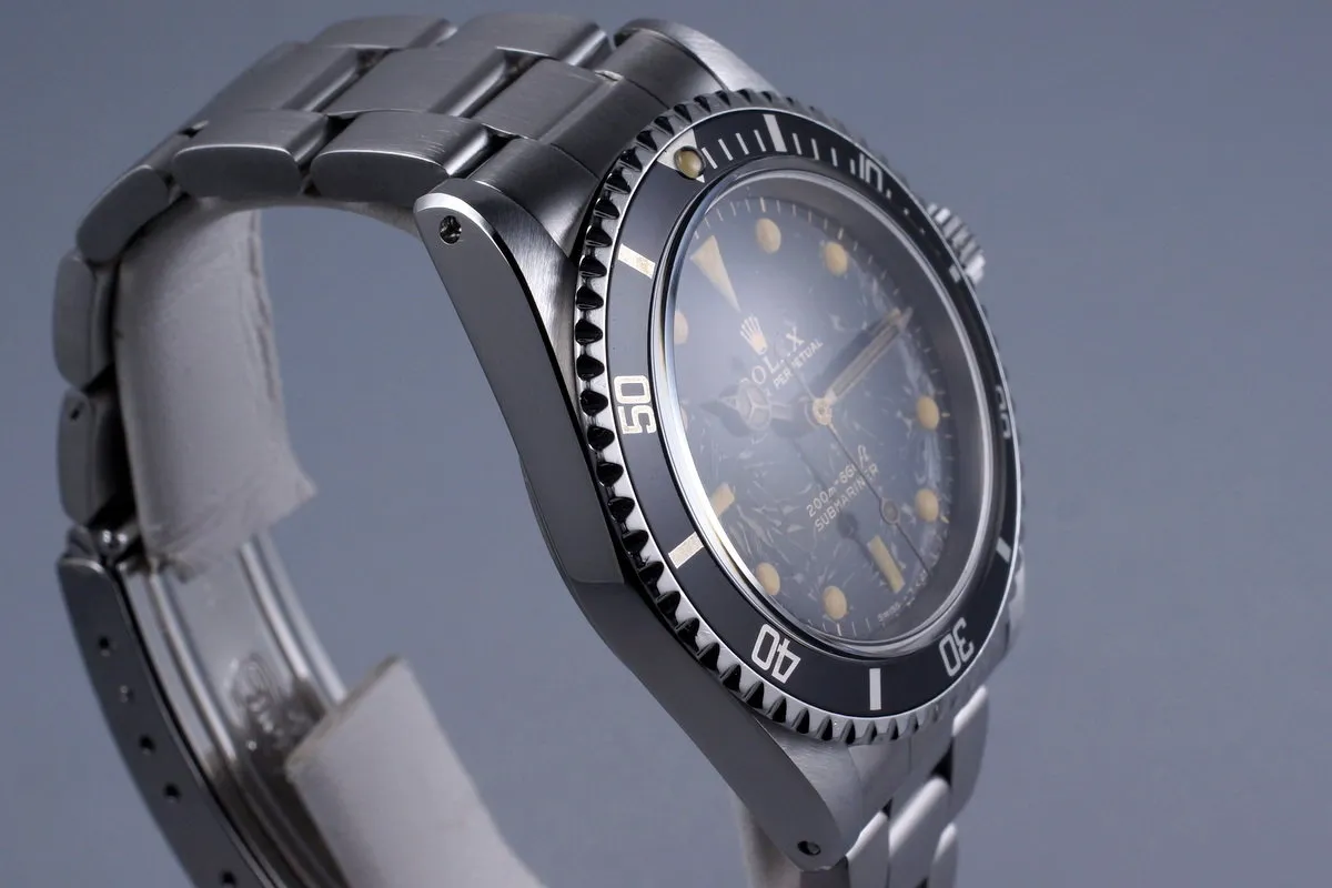1965 Rolex Submariner 5513 Glossy Gilt Meters First Dial