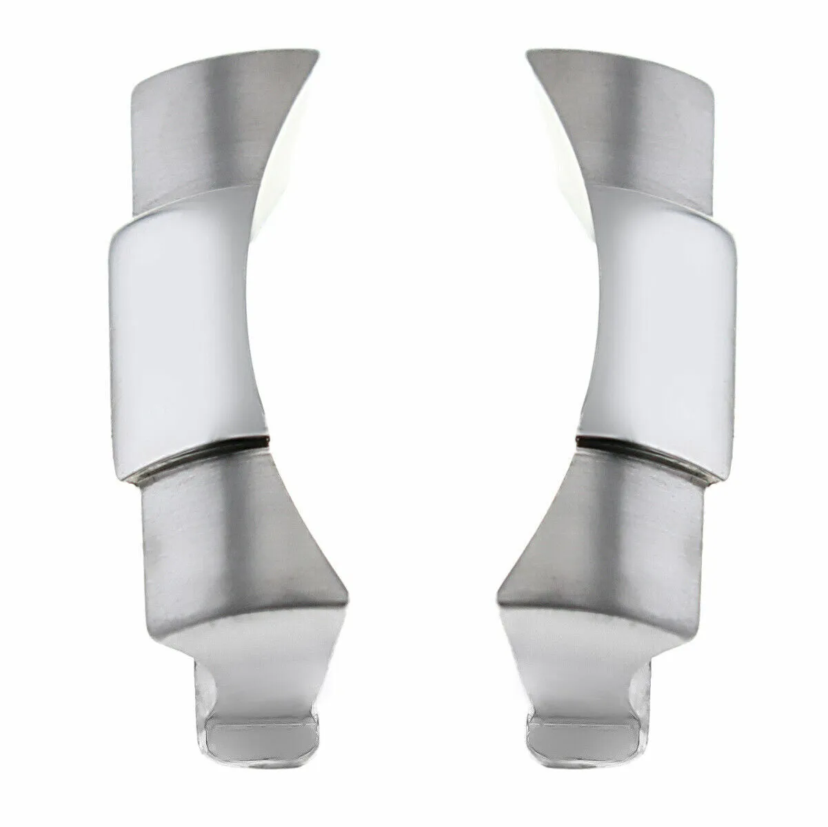 2 CUSTOM STRAP END LINK PIECE FOR ROLEX DATEJUST 116200,116619,116622 SHINY CTR