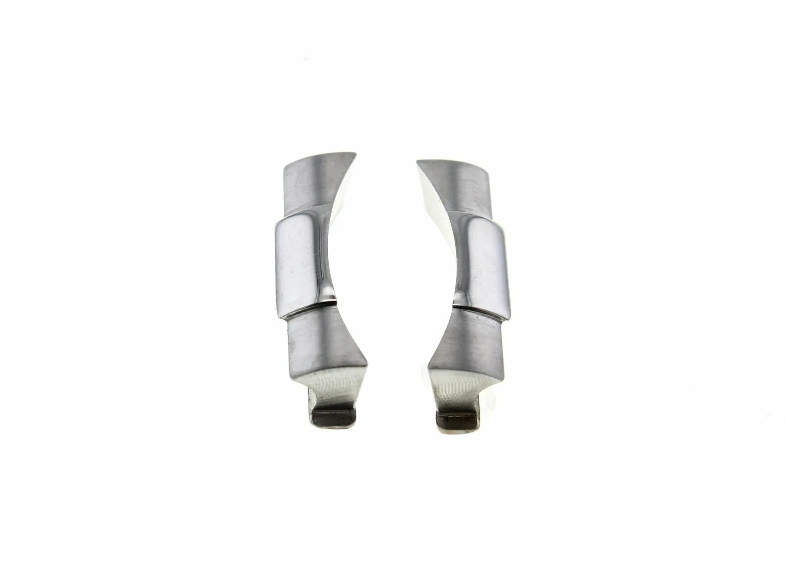 2 CUSTOM STRAP END LINK PIECE FOR ROLEX DATEJUST 116200,116619,116622 SHINY CTR