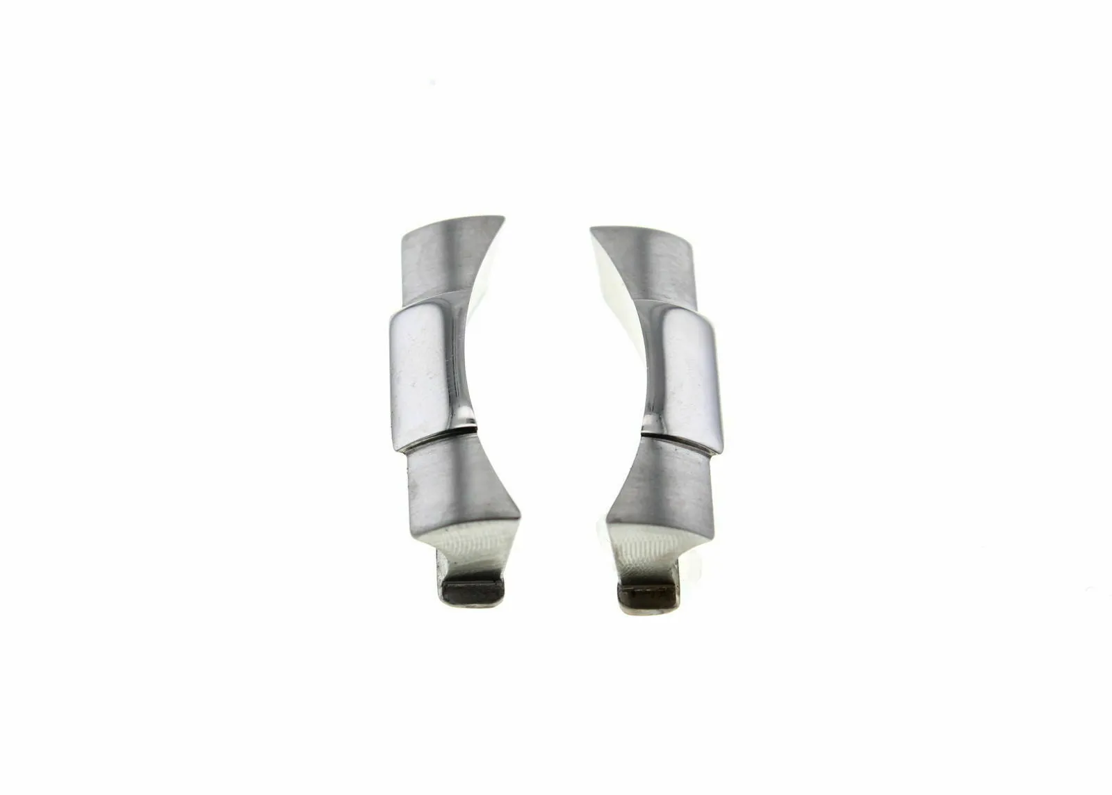 2 PC 19MM CUSTOM END LINK FOR 34MM ROLEX DATE AIRKING 1400 14000 114200 SHINY CT