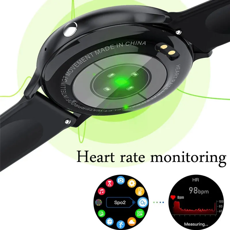 2021 Smart Watch Men Dial Call Play Music Fitness Bracelet Smartwatch Women IP67 Full Touch Sport Digital Watch For Android IOS