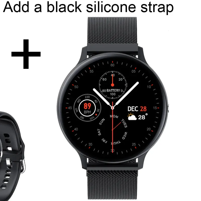 2021 Smart Watch Men Dial Call Play Music Fitness Bracelet Smartwatch Women IP67 Full Touch Sport Digital Watch For Android IOS