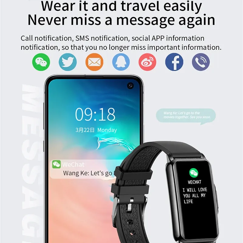 2022 New Sports Smart Watch Men Women 1.47-inch Full Touch Fitness Tracker IP67 Waterproof Smartwatch For Huawei Xiaomi Phone