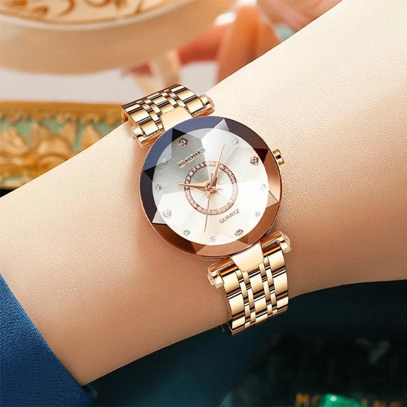 2024 Fashion Women Watches Ladies Luxury Brand Quartz Relogio Feminino Female Montre Reloj Mujer Zegarek Damski