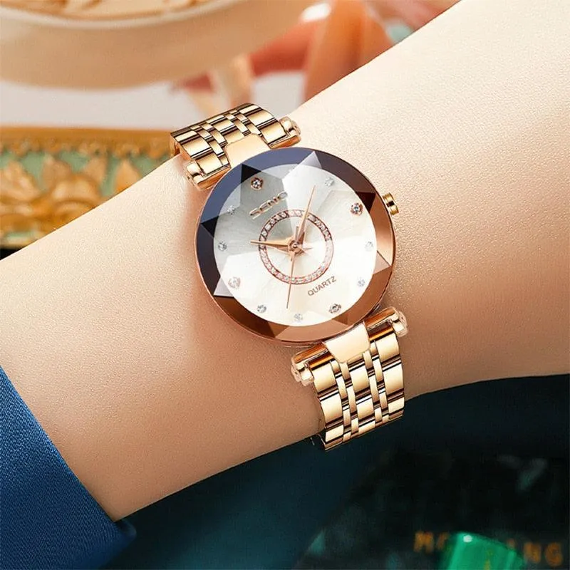 2024 Fashion Women Watches Ladies Luxury Brand Quartz Relogio Feminino Female Montre Reloj Mujer Zegarek Damski