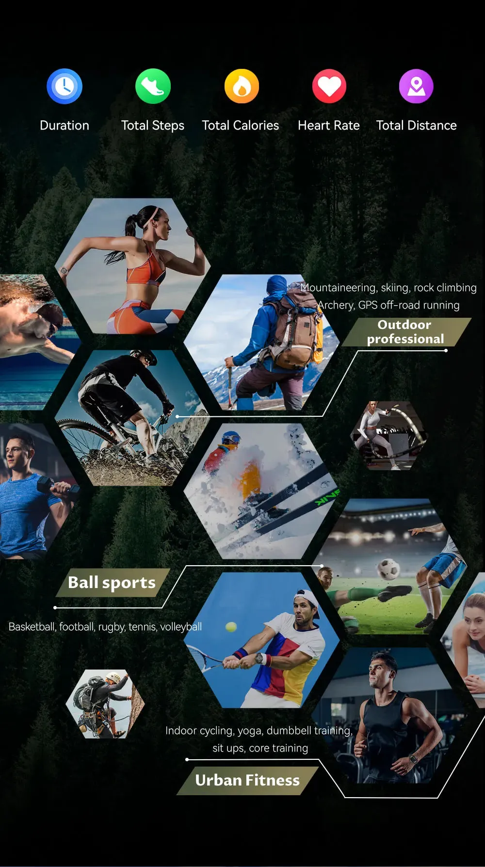 2024 New For HUAWEI GPS Outdoor SmartWatch HD 412*412 AMOLED Screen Heart rate Bluetooth Call IP68 Waterproof Man Smart Bracelet