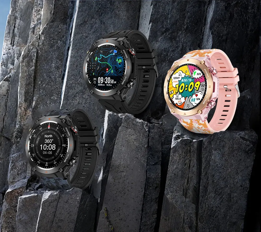 2024 New For HUAWEI GPS Outdoor SmartWatch HD 412*412 AMOLED Screen Heart rate Bluetooth Call IP68 Waterproof Man Smart Bracelet