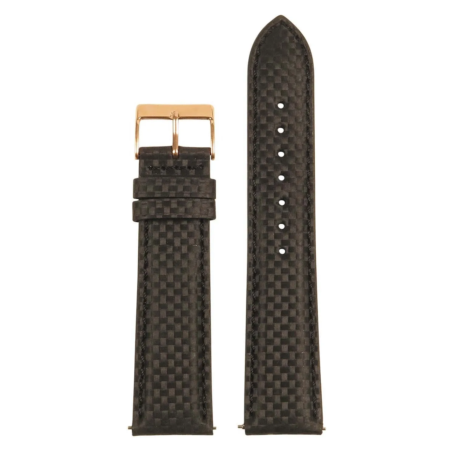 20mm Carbon Fiber Smart Watch Strap