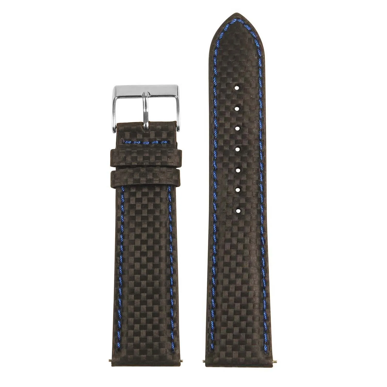20mm Carbon Fiber Smart Watch Strap