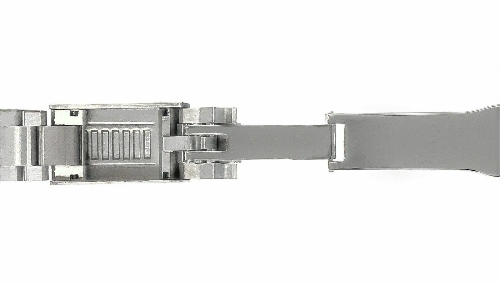 20MM SOLID OYSTER BAND BRACELET FOR ROLEX GMT MASTER WITH GLIDE LOCK SHINY CENTR