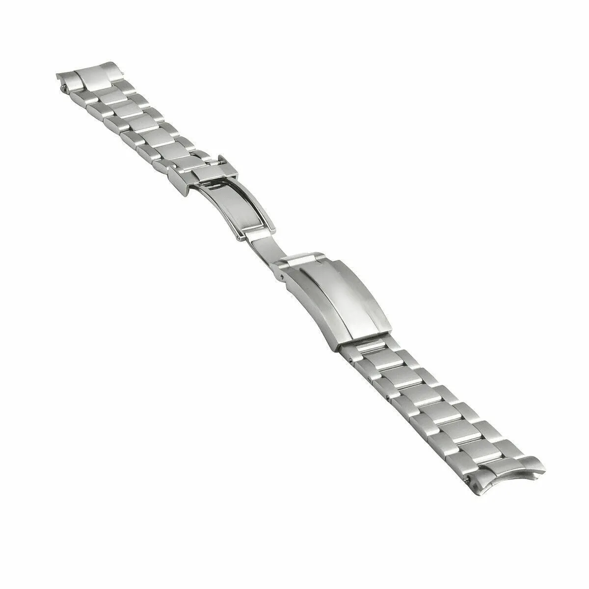 20MM SOLID OYSTER BAND BRACELET FOR ROLEX GMT MASTER WITH GLIDE LOCK SHINY CENTR