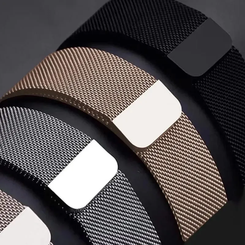 22MM MAGNETIC CHAIN STRAPS FOR XIAOMI MI WATCH S1, S1 PRO, WATCH 2 LITE, S1 ACTIVE, MI WATCH