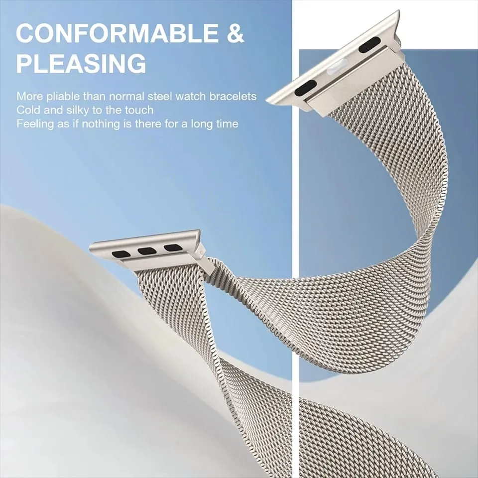22MM MAGNETIC CHAIN STRAPS FOR XIAOMI MI WATCH S1, S1 PRO, WATCH 2 LITE, S1 ACTIVE, MI WATCH