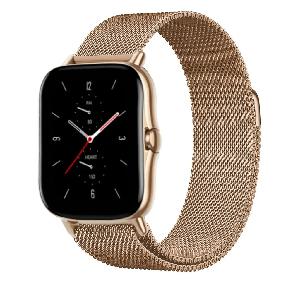 22MM MAGNETIC CHAIN STRAPS FOR XIAOMI MI WATCH S1, S1 PRO, WATCH 2 LITE, S1 ACTIVE, MI WATCH