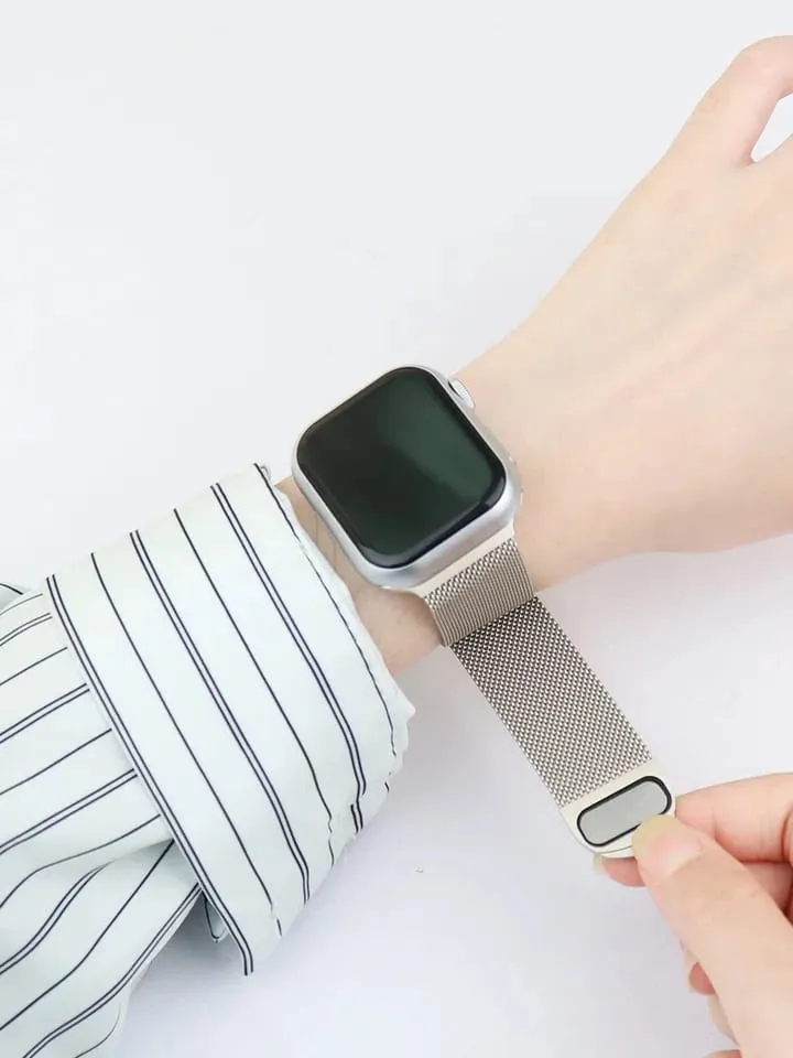 22MM MAGNETIC CHAIN STRAPS FOR XIAOMI MI WATCH S1, S1 PRO, WATCH 2 LITE, S1 ACTIVE, MI WATCH