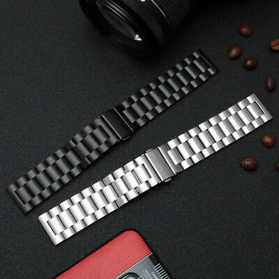 22MM ROLEX STYLE STAINLESS STEEL CHAIN STRAPS FOR HUAWEI WATCH GT2 PRO, GT3 46MM, GT3 PRO, WATCH 3 PRO
