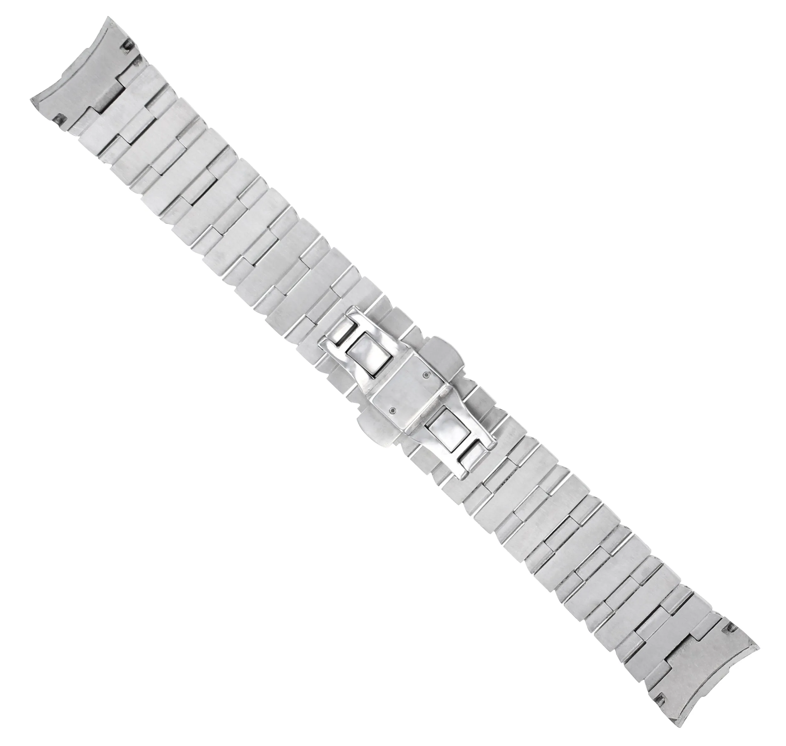 24MM WATCH BAND FOR PAM 44MM PANERAI LUMINOR MARINA GMT BRUSH STAINLESS STEEL