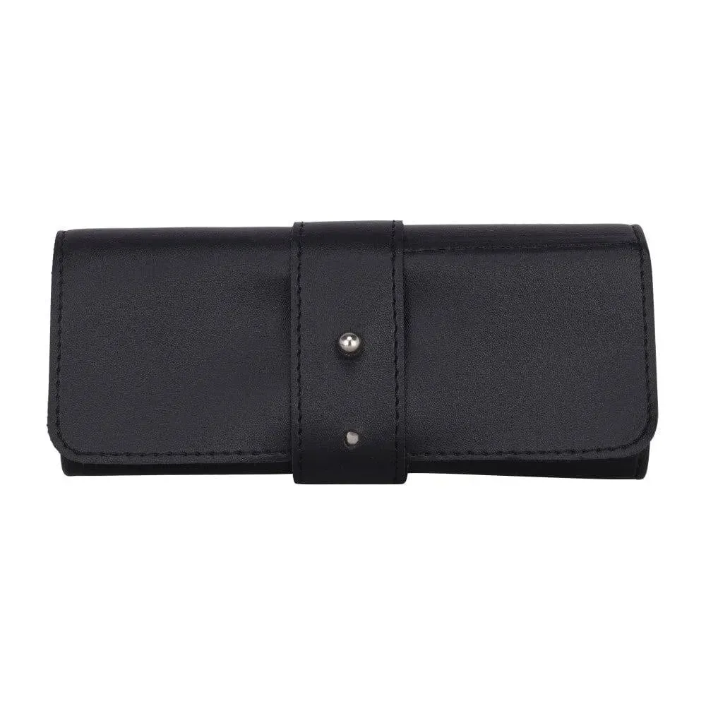4-Slots Watch Roll-Up Travel Case