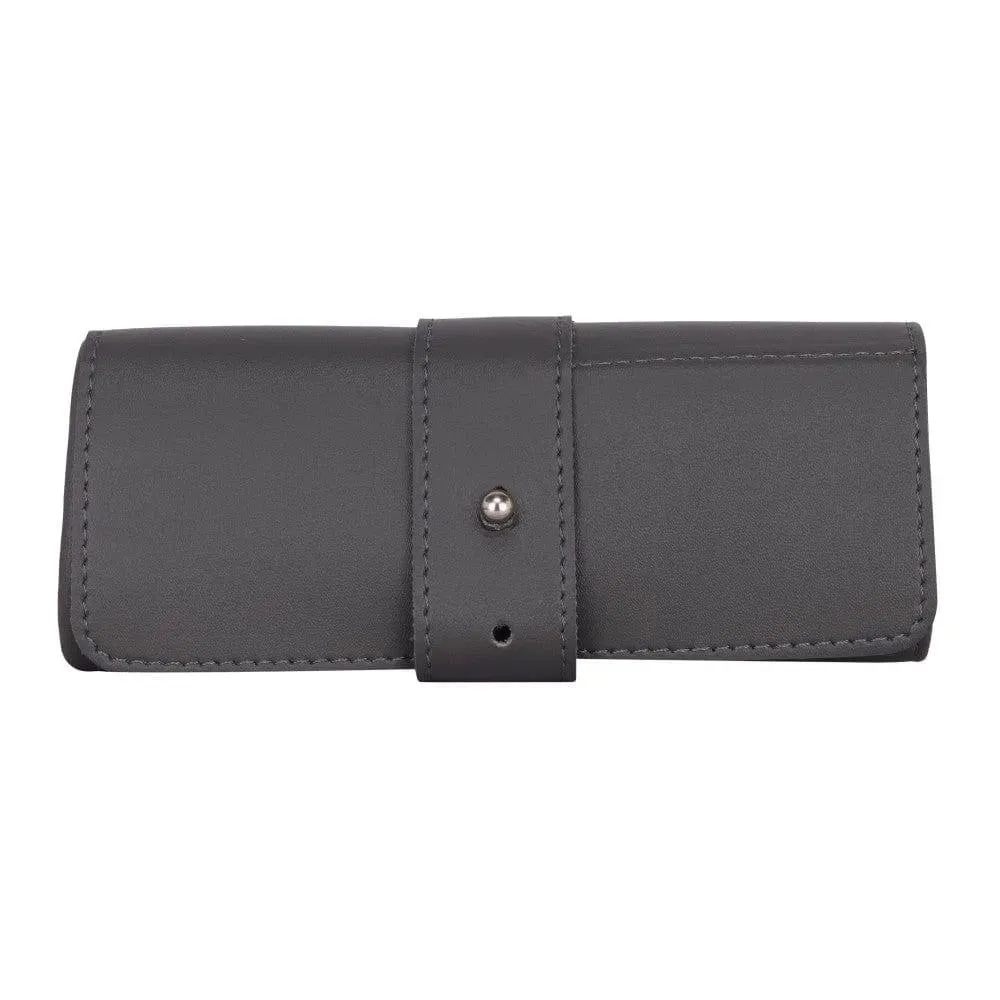 4-Slots Watch Roll-Up Travel Case
