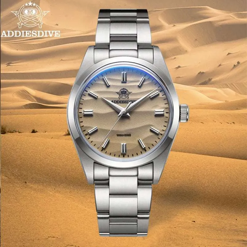 Addiesdive AD2030D Desert 36 Quartz Luminous Homage Watches