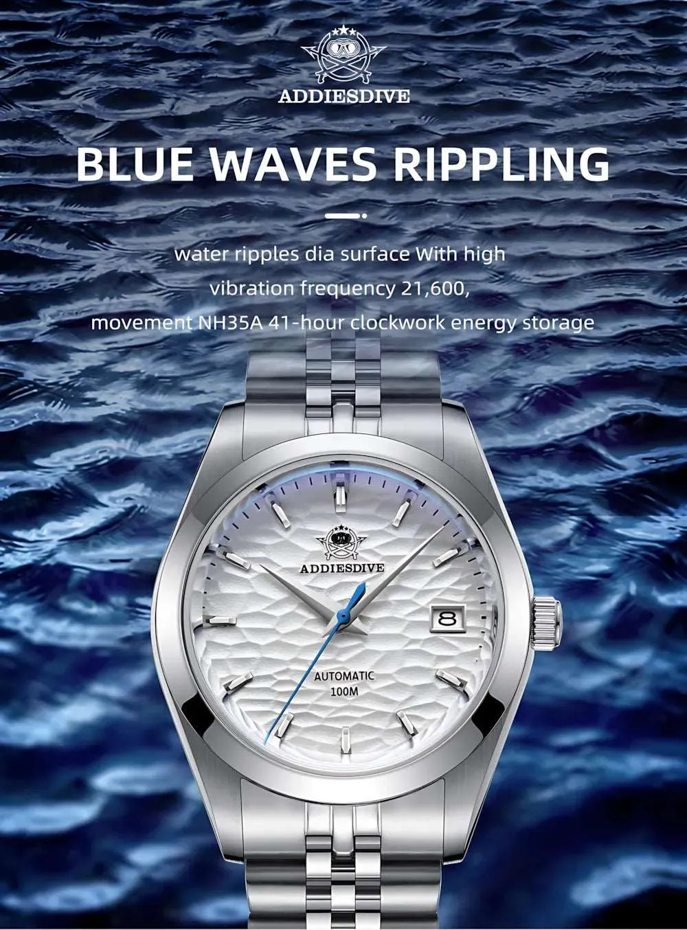 Addiesdive AD2030E Retro Automatic Luminous Homage Watches