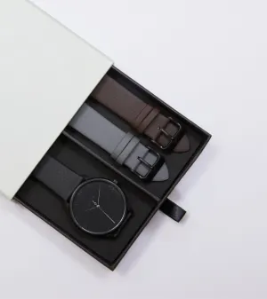 All Black Watch | Aalto Gift Set