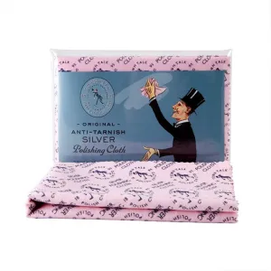 Anti-Tarnish Silver Polishing Cloth - Large