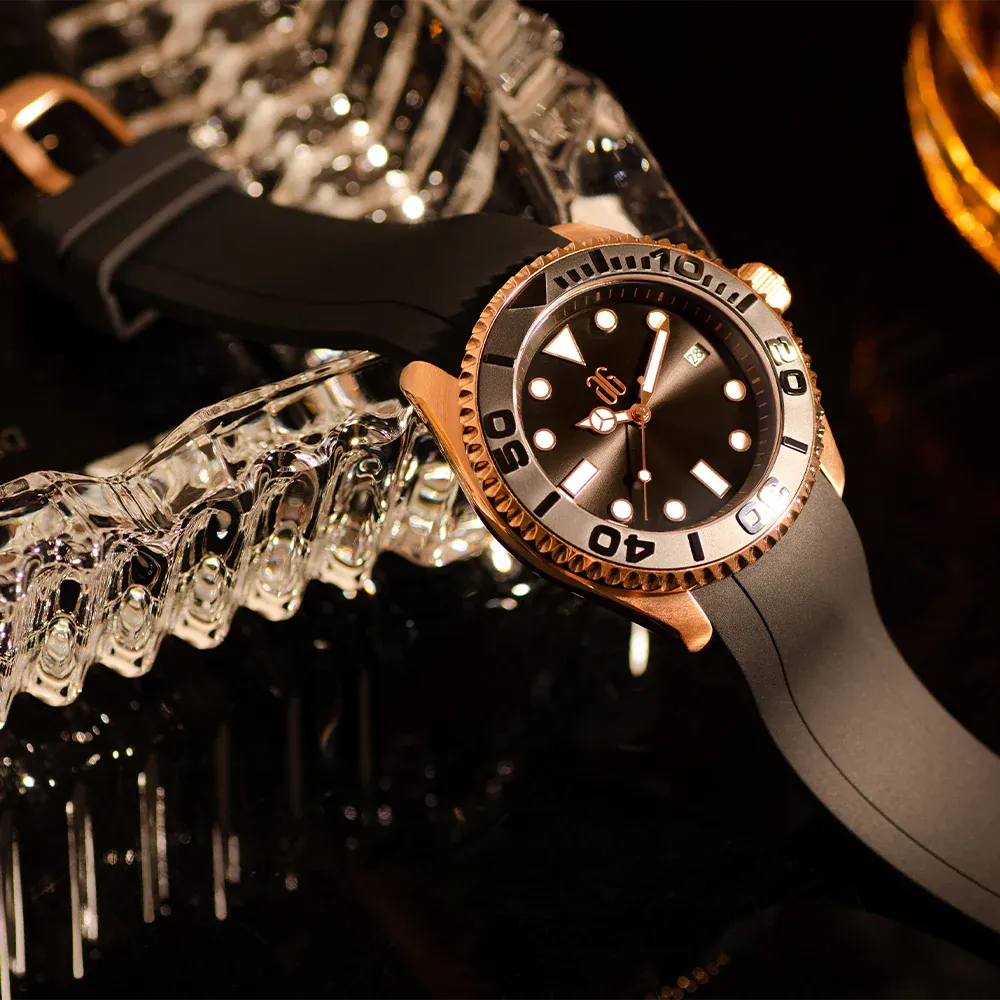 Aries Gold The Reef G 9040 RGYM-BKRG Watch
