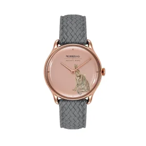 August Berg Women's Rose PVD Quartz Fashion Watch Pink Dial