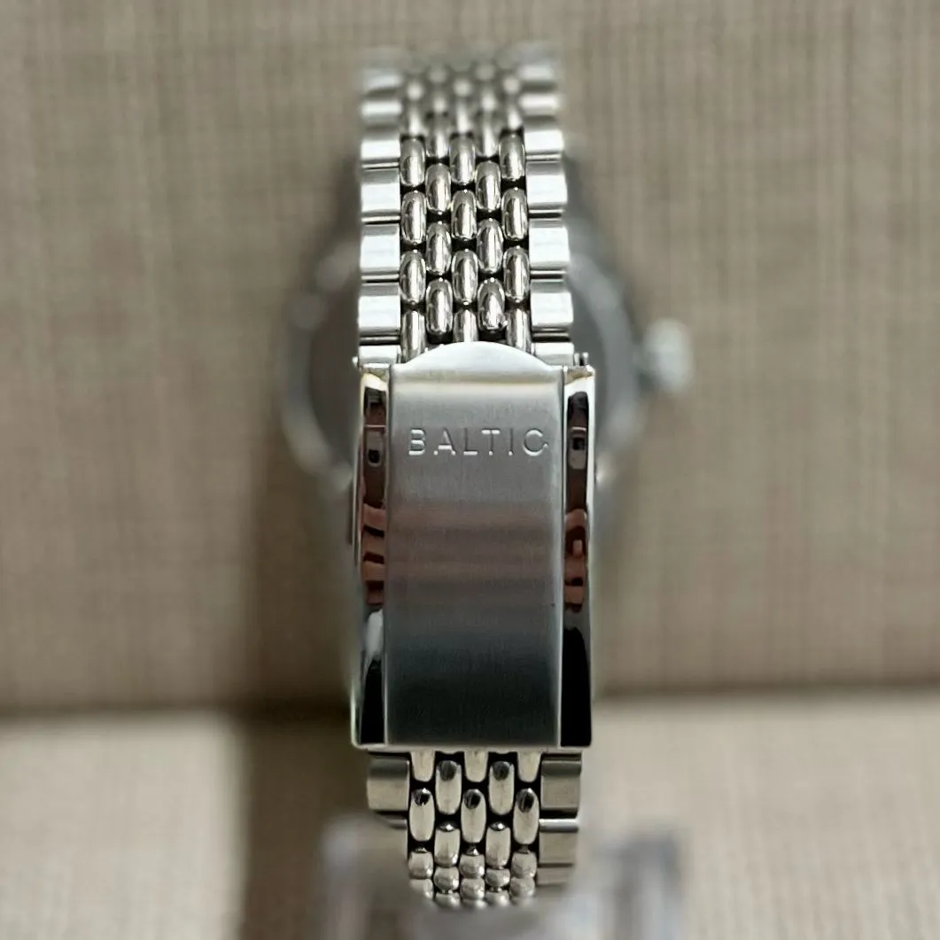 BALTIC Aquascaphe SS w/ Black Ceramic-Style Bezel Men's Watch  - $6K APR w/ COA!