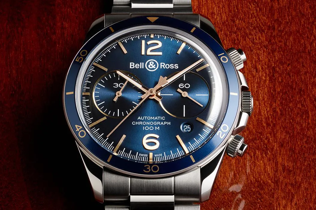 Bell & Ross Watch Vintage BR V2-94 Aeronavale D