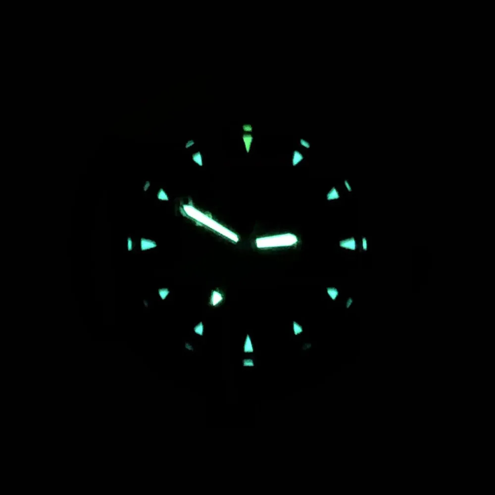 Bertucci Black Dial Dark Olive Case RETROFORM GHOST GRAY Nylon Band Wrist Watch - 11602