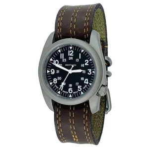 BERTUCCI Mens Brown Leather Band Pantera Six Quartz Wrist Watch - 11507