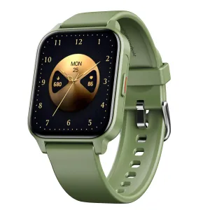 boAt Newly Launched Wave Call 2 Plus Smart Watch w/Bilingual Support (Hindi/English), 1.96”(4.97 cm) HD Display, BT Calling, 100 Sports Modes, Animated Watch Faces, Voice Assistant(Olive Green)