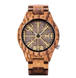 BOBO BIRD VINTAGE PIRATE COMPASS SYMBOL WOODEN WATCHES