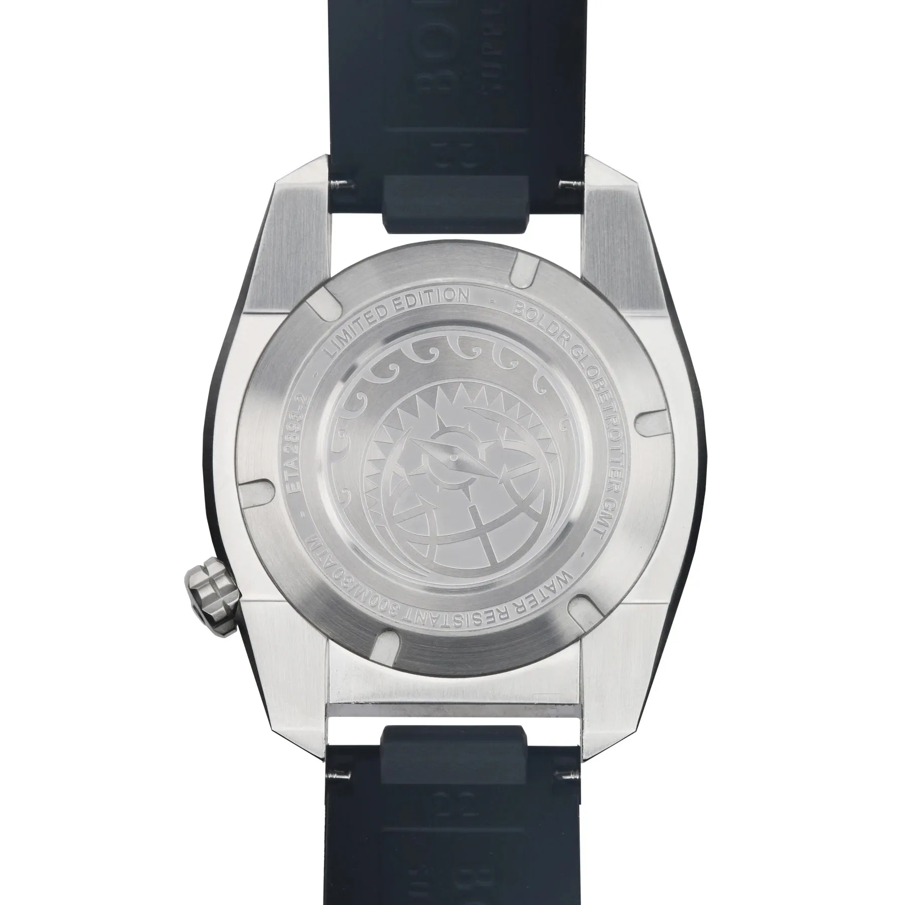 Boldr Watch Globetrotter GMT Blue Black