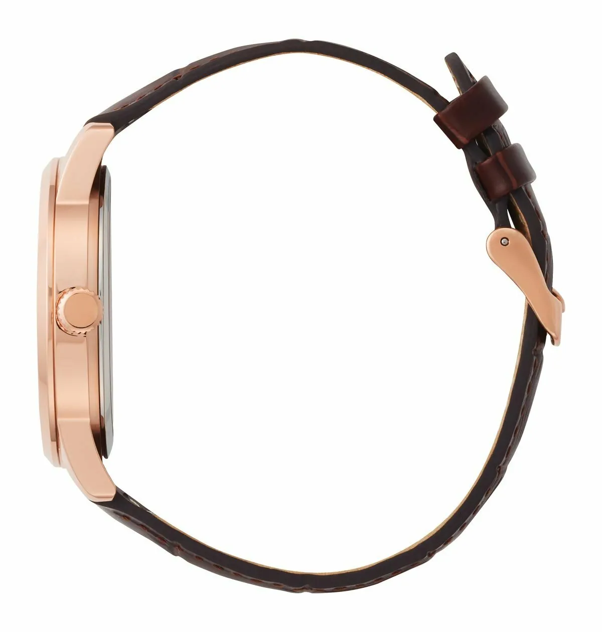 Citizen Brown Leather Moonphase Dress Watch AK5003-05A