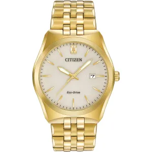 Citizen Eco-Drive Mens Gold Tone Corso Watch