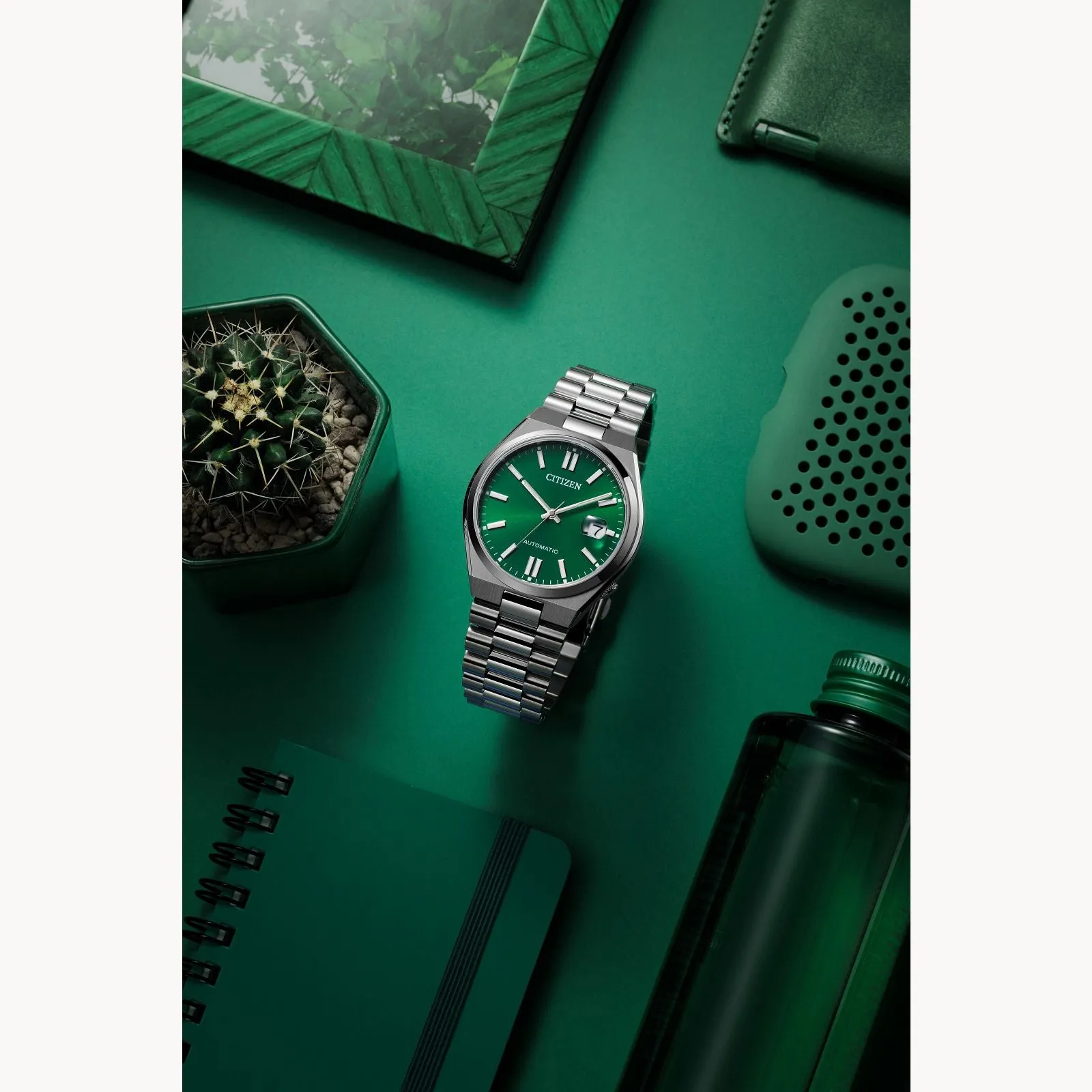 Citizen “TSUYOSA” Collection Green Dial Watch NJ0150-56X