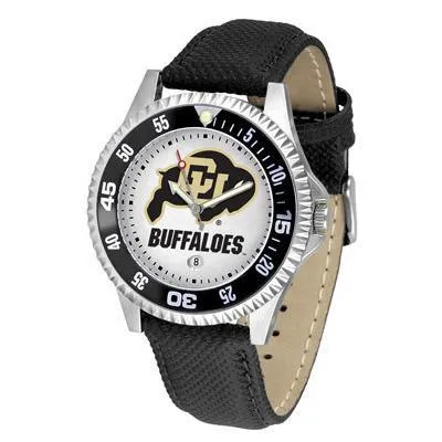 Colorado Buffaloes Competitor - Poly/Leather Band Watch