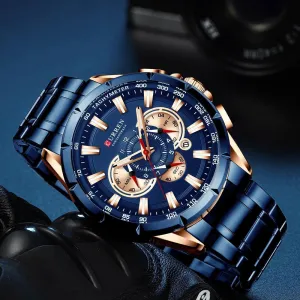 CURREN Men's Formal Chronograph Watch