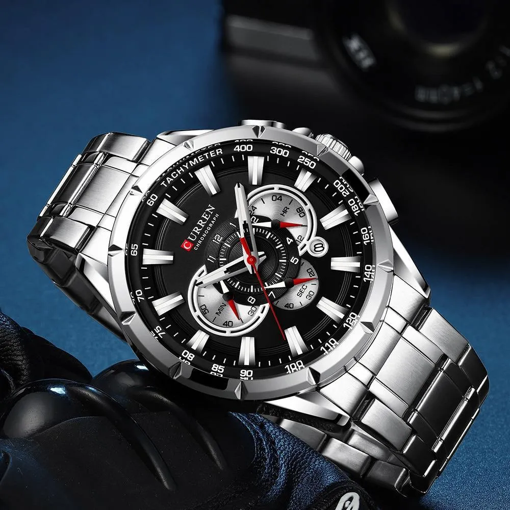 CURREN Men's Formal Chronograph Watch