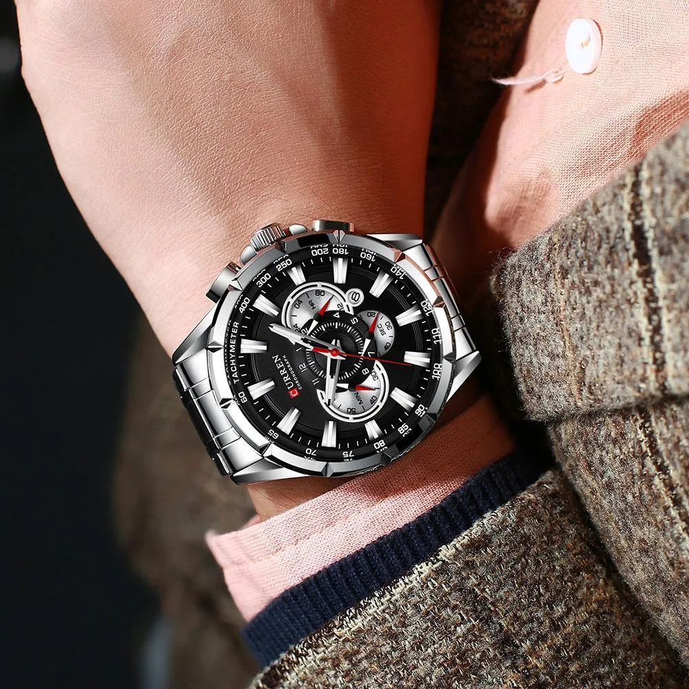 CURREN Men's Formal Chronograph Watch