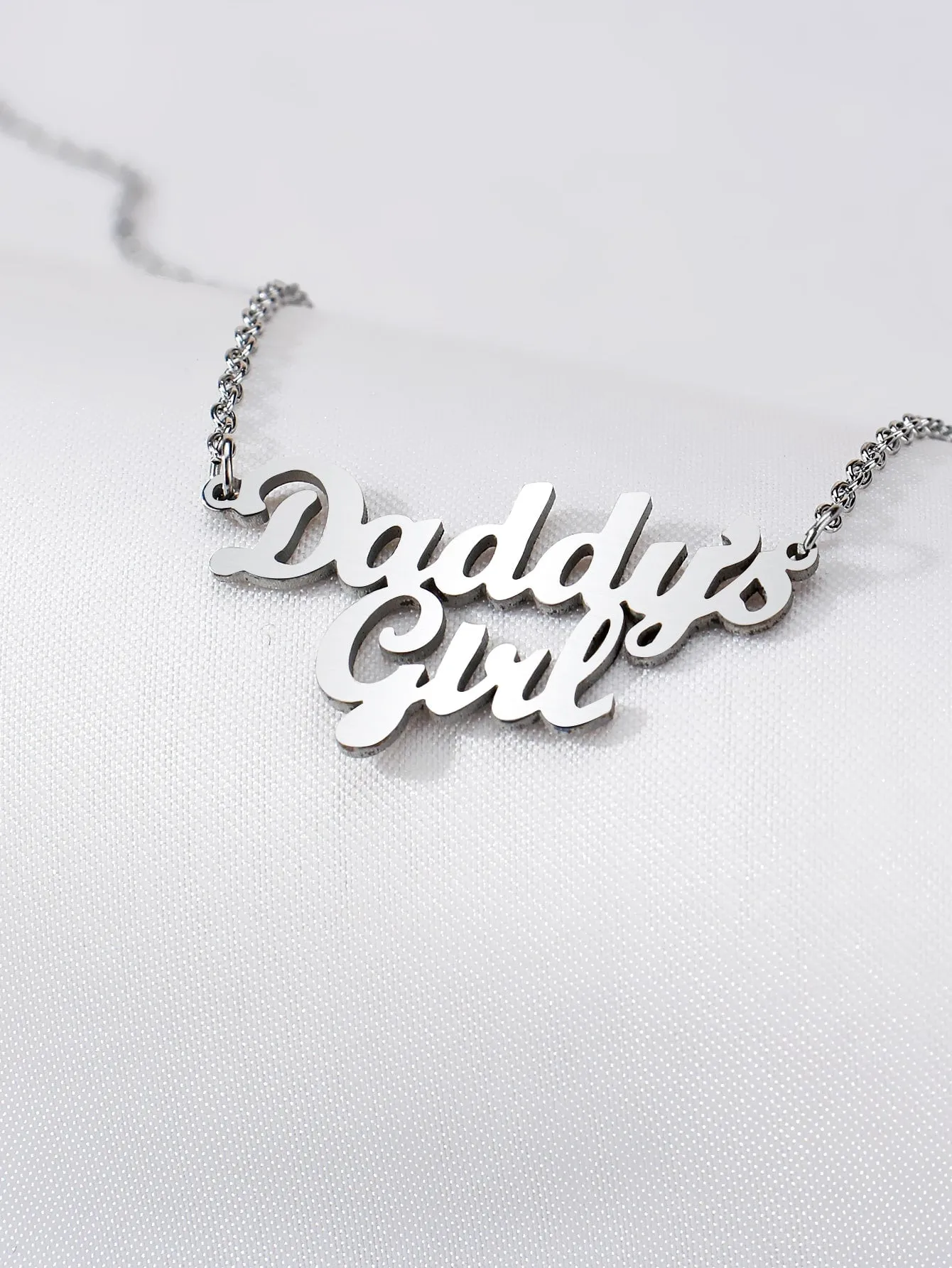 Daddy's Girl Pendant Necklace Jewelry for Women Gift for Her Necklace