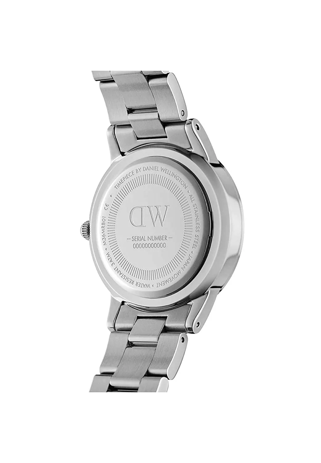Daniel Wellington Black Dial Unisex Analogue Watch - DW00100204