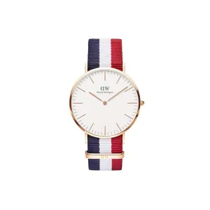 Daniel Wellington Men 40 mm Size White Dial Analogue Watch- DW00100003