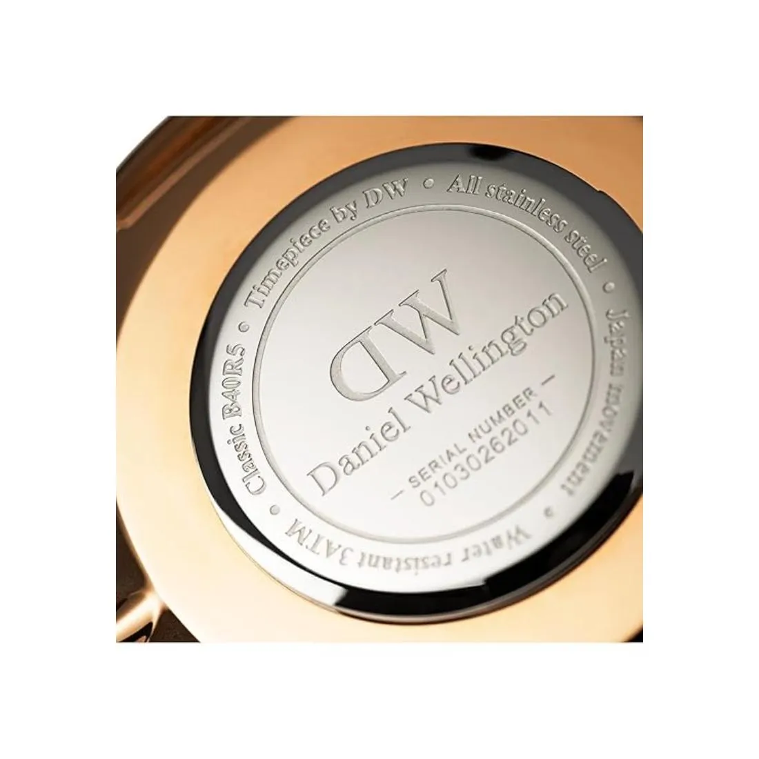 Daniel Wellington Men 40 mm Size White Dial Analogue Watch- DW00100003