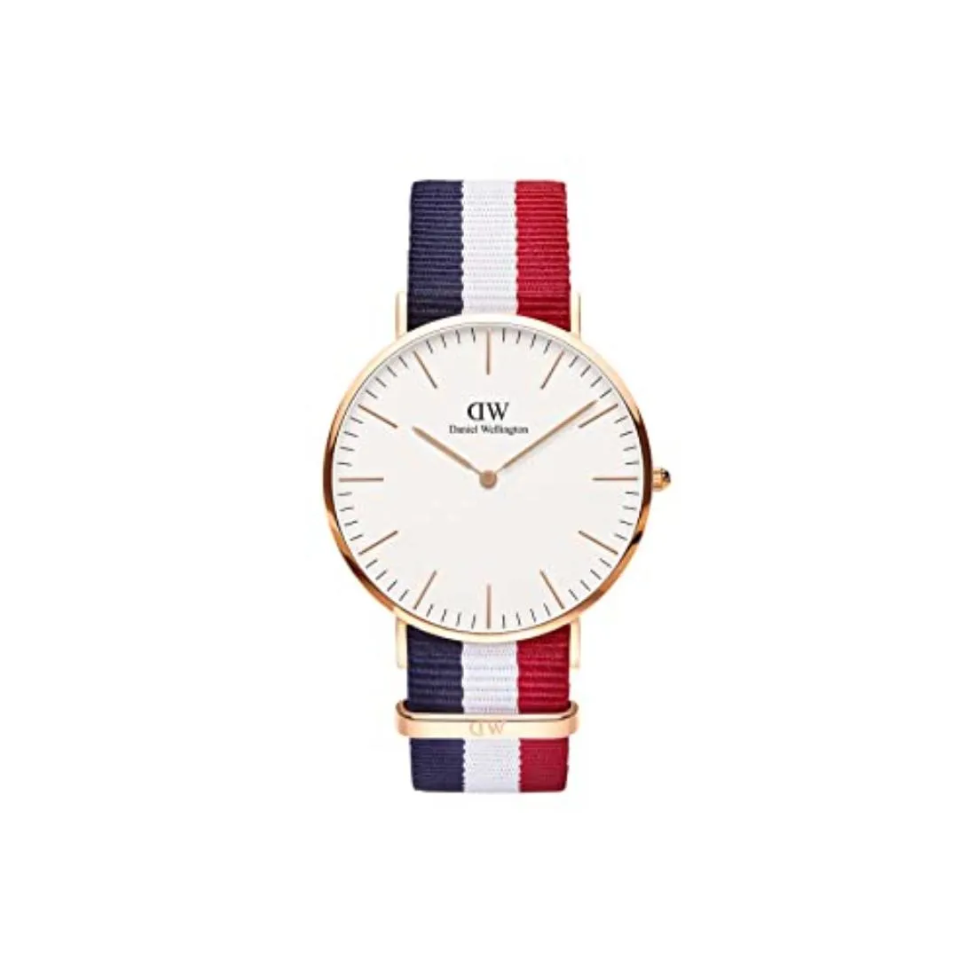 Daniel Wellington Men 40 mm Size White Dial Analogue Watch- DW00100003