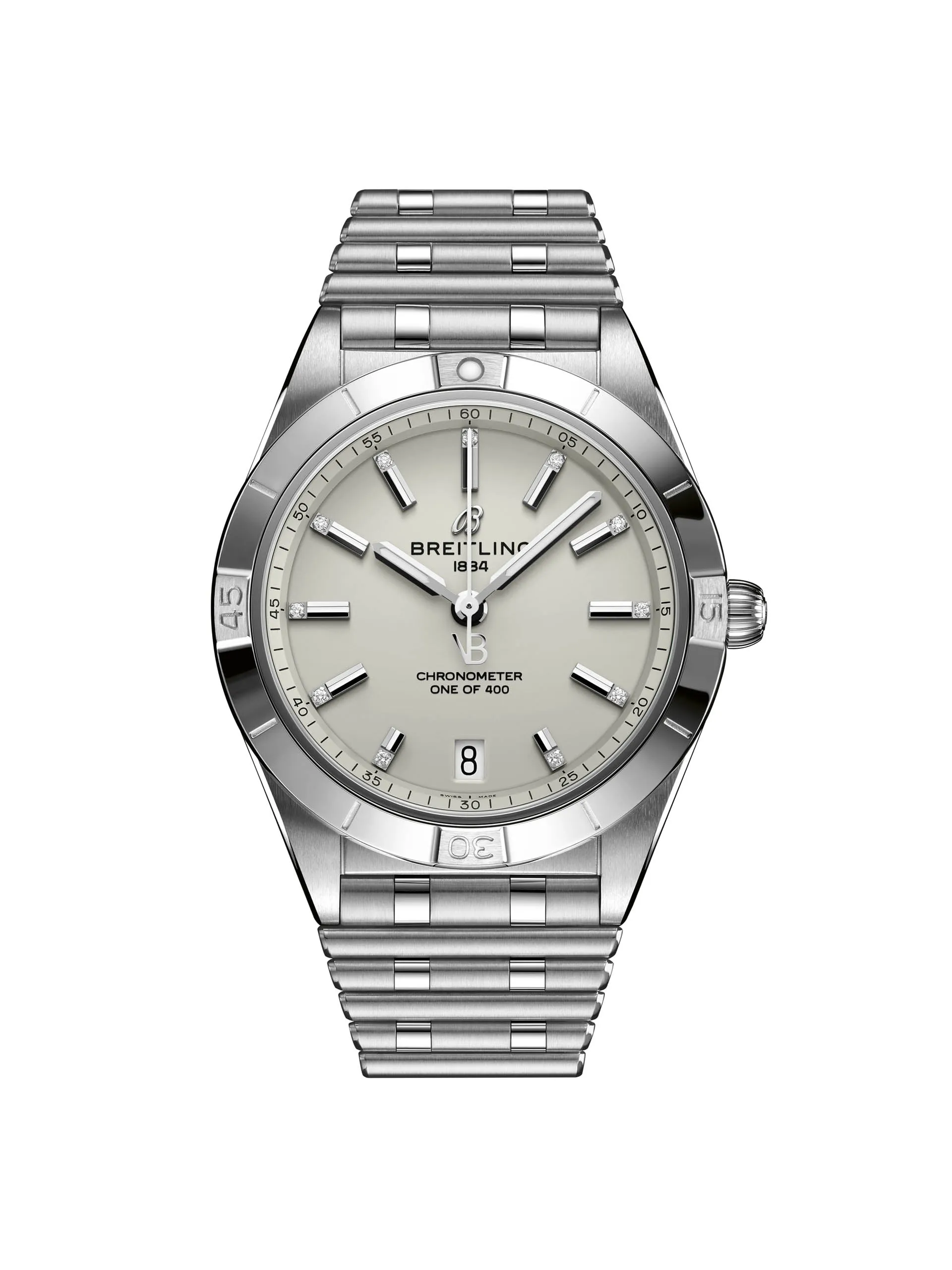 Dove grey Chronomat Automatic 36 Victoria Beckham